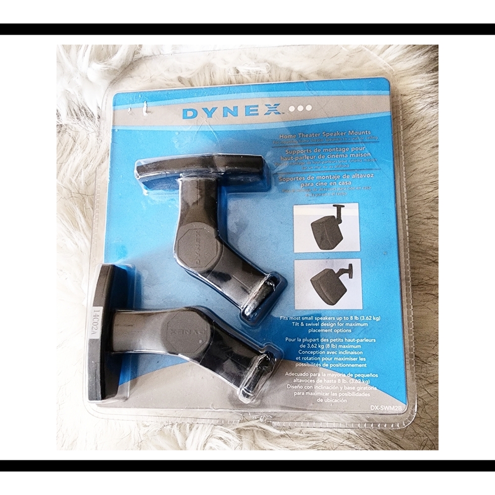 Black L-Shaped Plastic Mounting Bracket